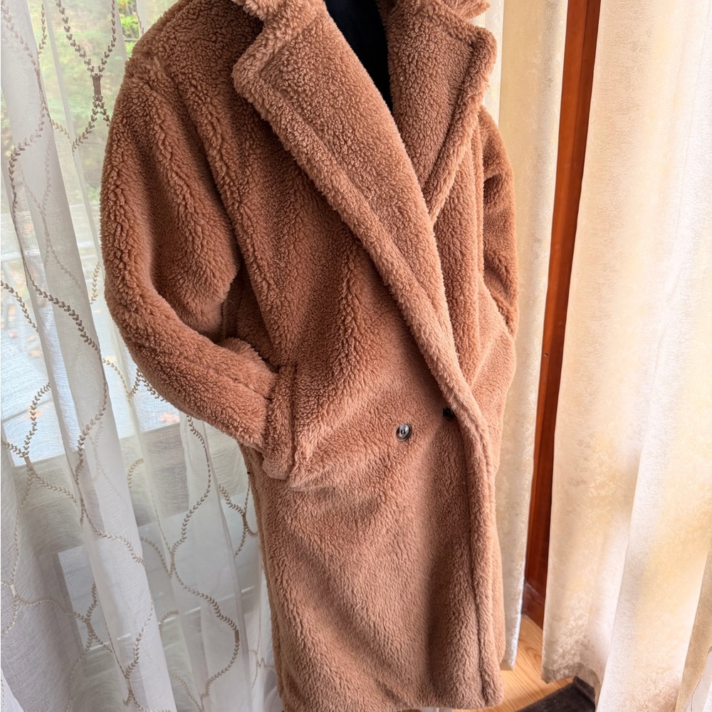 Cozy Brown Teddy Coat
